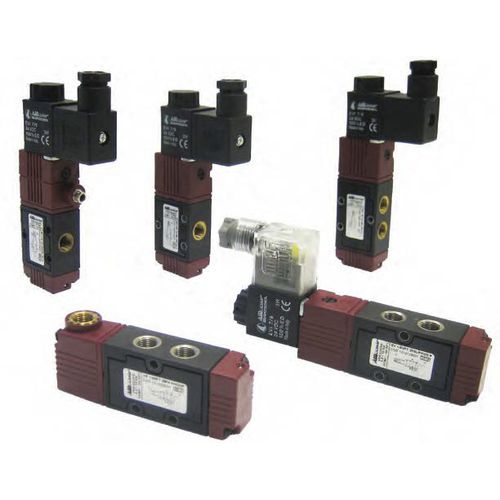 Spool pneumatic directional control valve - 120 VM series - Aircomp by Stampotecnica - manual / 3/2-way / 5/2-way