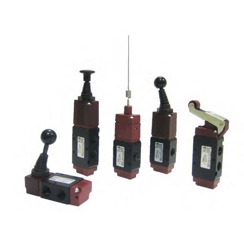 Spool pneumatic directional control valve - 127 VMR series - Aircomp by Stampotecnica - manual / 3/2-way / 5/2-way