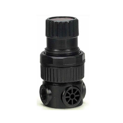Air pressure regulator - LC series - Aircomp by Stampotecnica - membrane / single-stage / POM