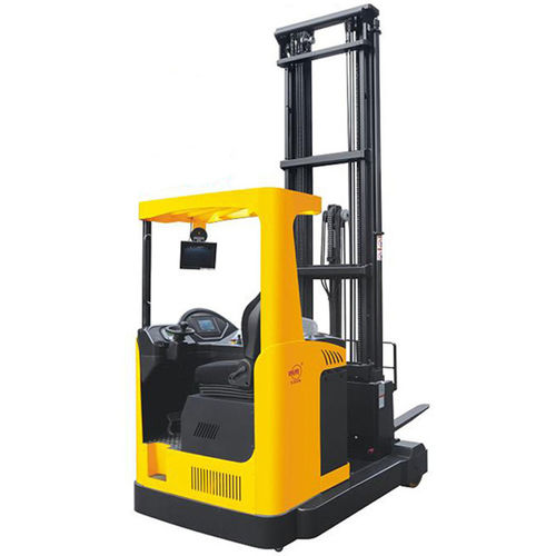 Electric reach truck - CQD20H(EPS) - NINGBO RUYI JOINT STOCK CO., LTD - side-facing seated / narrow-aisle / for warehouse