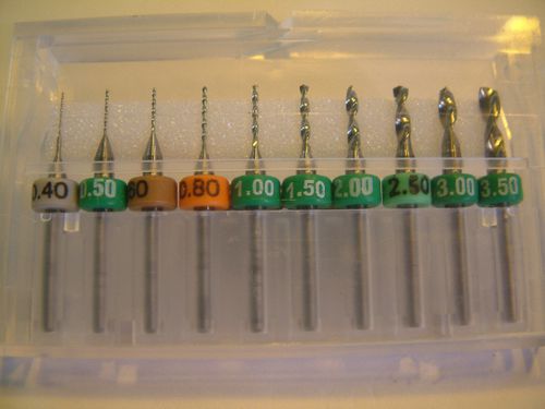 Solid set of drill bits - CNC-STEP GmbH & Co. KG - tungsten carbide