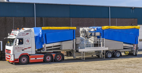 Mobile concrete batching plant - VIKING  - fibo intercon - compact