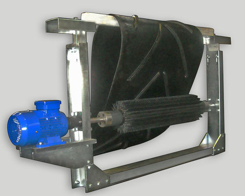 Cylindrical brush - Spazzola "CF" - DFG RASCHIATORI - Dal Ferro Luigi - cleaning / for conveyors