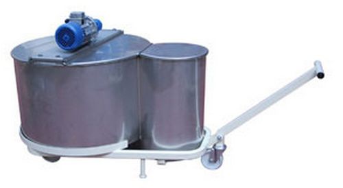 Stainless steel tank - CM-8 - Virto Group - for agitators / vertical