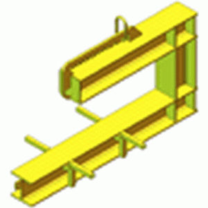 Lifting hook - GAC-60 - mdbsrl - type C / for pipes / for heavy loads