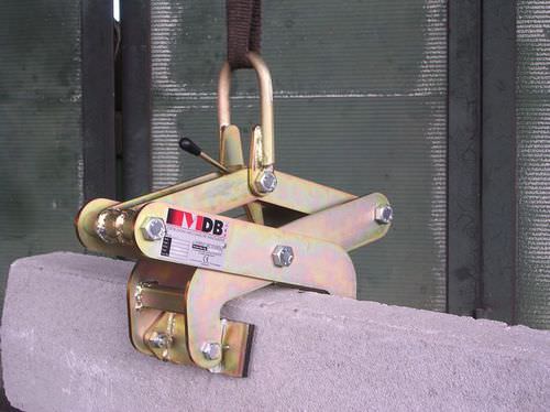 Slab lifting clamp - PLF-B - mdbsrl - vertical / manual / mechanical
