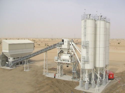 Stationary concrete batching plant - EURO VE/WET  - EUROMECC