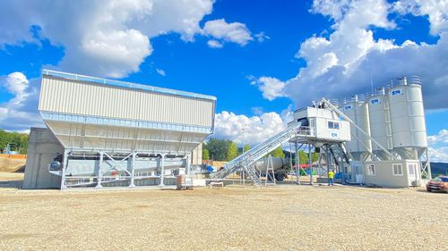 Mobile concrete batching plant - FAST 3330 B - EUROMECC