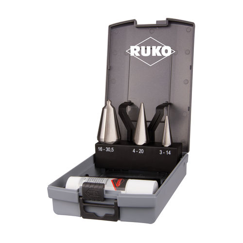 Solid set of drill bits - 101020RO - RUKO GmbH Präzisionswerkzeuge - for aluminum / for brass / for cast iron