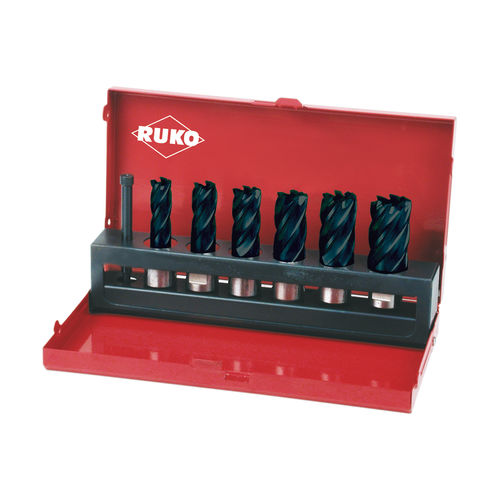 Solid set of drill bits - 1088 series - RUKO GmbH Präzisionswerkzeuge - for plastics / for cast iron / for brass