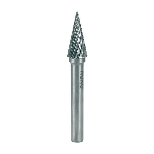 Solid milling cutter - 1160 series - RUKO GmbH Präzisionswerkzeuge - burr / tungsten carbide / for steel