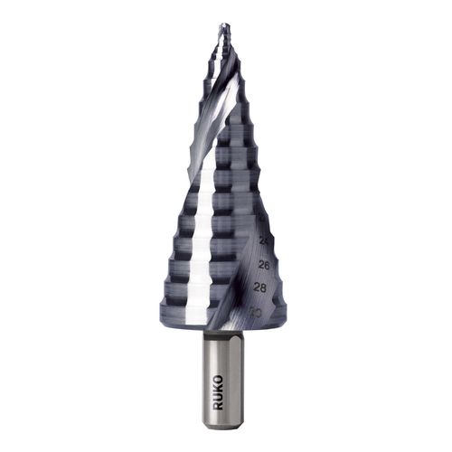 Step drill bit - 10165 series - RUKO GmbH Präzisionswerkzeuge - solid / for steel / for stainless steel