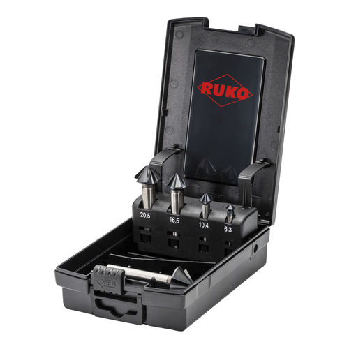 Set counterbore - ULTIMATECUT 4S RUnaTEC 102891EPRO - RUKO GmbH Präzisionswerkzeuge - solid / deburring / chamfering