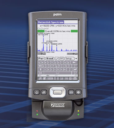 Portable vibration analyzer - VSA-1200 - Datastick Systems Inc