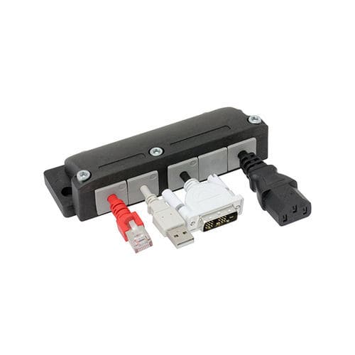 Modular cable entry frame - KEL-FG-E  - icotek GmbH & Co. KG - IP54 / 90° angle / for pre-terminated cables