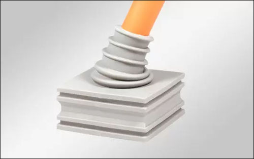 Elastomer cable grommet - KT-DPF  - icotek GmbH & Co. KG - silicone / strain relief