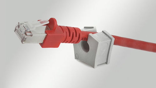 Silicone cable grommet - QT series - icotek GmbH & Co. KG - flat / IP54