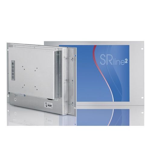 Digital monitor - R-FLAT 17/5 - SR SYSTEM-ELEKTRONIK GmbH - industrial / 17" / 1280 x 1024