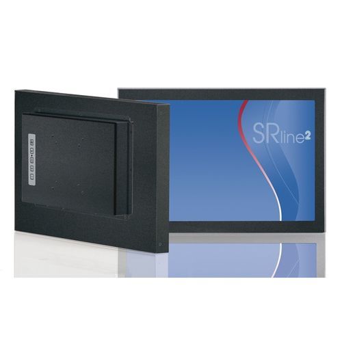 Multitouch screen monitor - M-FLAT 15.6/FHD Touch - SR SYSTEM-ELEKTRONIK GmbH - 15.6" / 1920 x 1080 / chassis-mounted