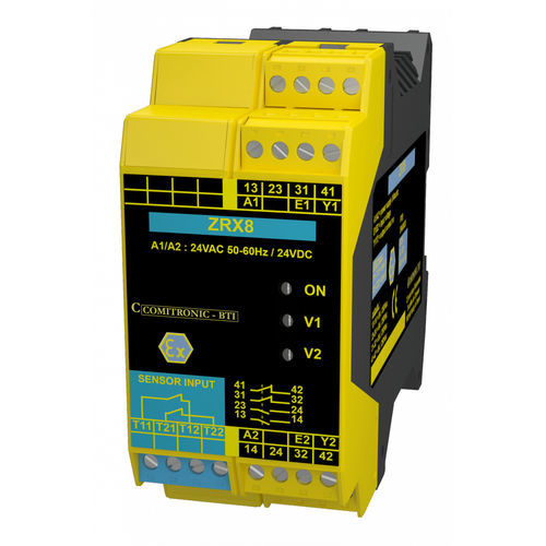 Over-current protection relay - ZRX8 - COMITRONIC - BTI - overload / 2 NC / 2 NO