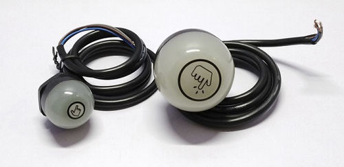 Non-threaded knob - CC50T - COMITRONIC - BTI - mushroom / polycarbonate / indicator