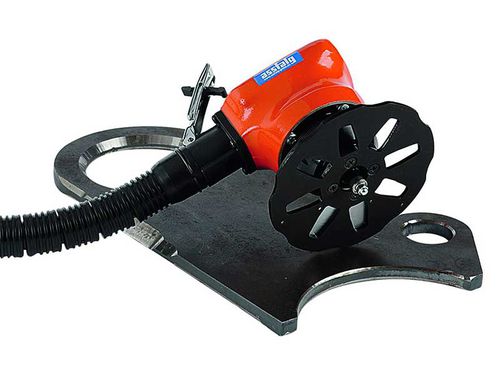 Pneumatic chamfering and deburring machine - ASO 310 - Assfalg GmbH - hand-held / contour / straight edges