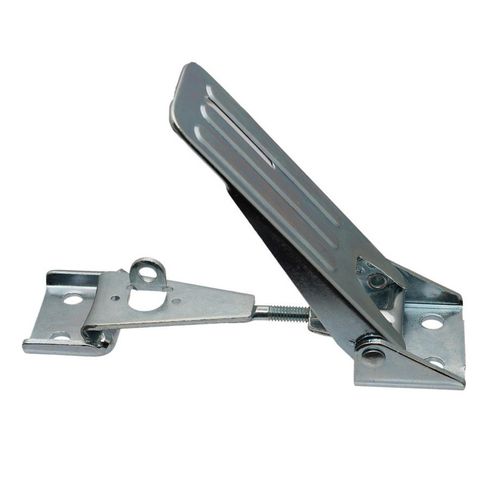 Stainless steel draw latch - 2.40.01 - Frigerio Ettore SPA - zinc-coated steel / hook / rigid