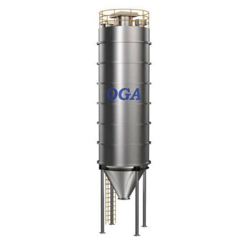 Cement silo - OGA SISTEMVAC - for grain / for bulk materials / for the food industry
