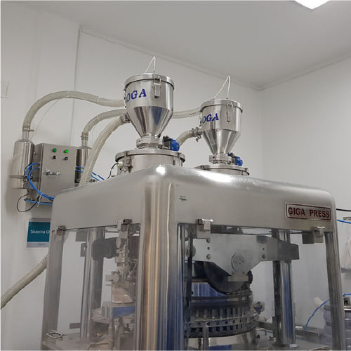 Pneumatic feeding system - OGA SISTEMVAC - packaging machine for the pharmaceutical industry