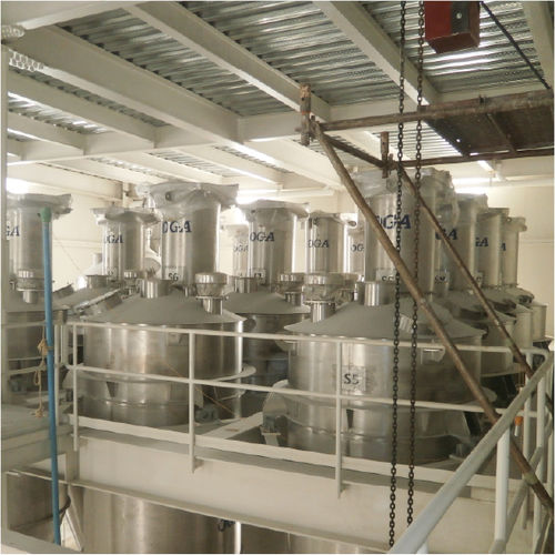 Storage tank - OGA SISTEMVAC - reception / for bulk materials / stainless steel