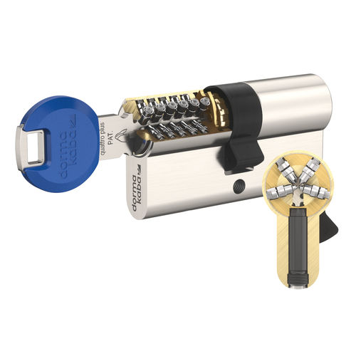 Key lock - quattro plus - dormakaba - cam / for door / steel