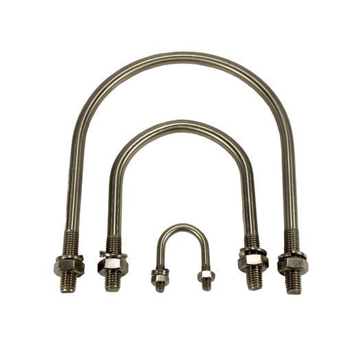 Anchor bolt - UEF  - Redfluid SL - U-shaped / with hexagonal head / stainless steel