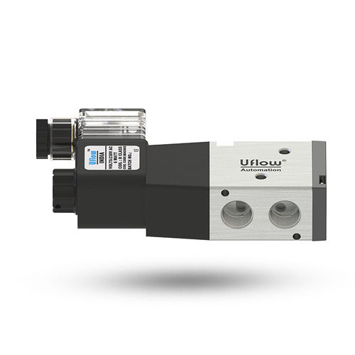 Spool pneumatic directional control valve - DCC series - UFLOW AUTOMATION - pneumatically-operated / 3/2-way / normally closed