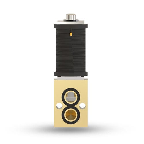 Pilot-operated solenoid valve - PVH - UFLOW AUTOMATION - 2-way / NC / air