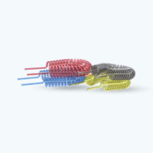 Air tube - PUS series - UFLOW AUTOMATION - polyurethane / PA / protection
