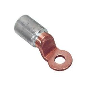 Compression solderless terminal - ICAU , ICAUC series  - MECATRACTION - tubular / non-insulated / Al-Cu