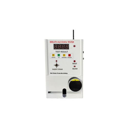 Wall-mounted alcohol tester - AT319 - Hanwei Electronics Group Corporation - digital / with card reader