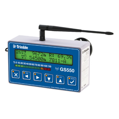 Load indicator - GS550 - Trimble - LED / panel-mount / USB