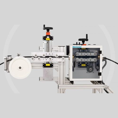 Coaxial cable cutting and stripping machine - Metzner Maschinenbau GmbH - blade / electric / automatic