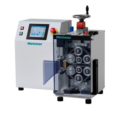 Knife cutting machine - KL-BV - Metzner Maschinenbau GmbH - for plastics / for plastic film / for hoses