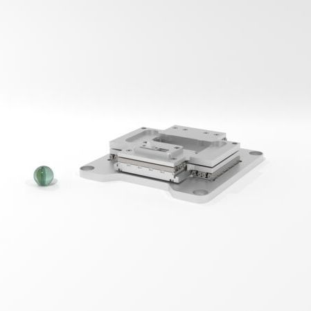 Linear nanopositioning stage - SOM-MS-5050 - SmarAct GmbH - 2-axis / closed-loop / for microscopes