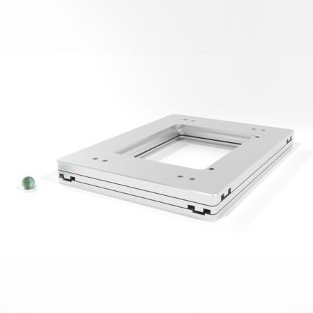 Linear nanopositioning stage - SOM-MS-180150 - SmarAct GmbH - 2-axis / compact / closed-loop