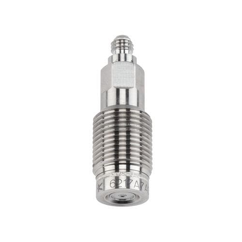 Piezoelectric pressure sensor - 6217A - Kistler - M12 connector / threaded / high-sensitivity