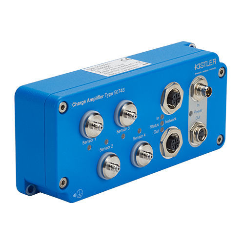 Charge amplifier - 5074B411 - Kistler - digital / four-channel / for process monitoring