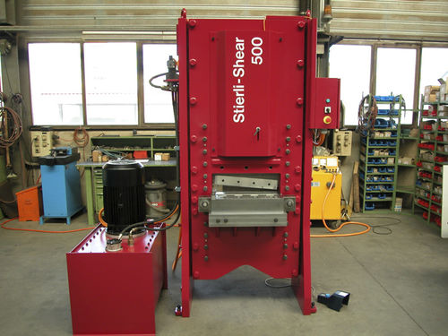 Hydraulic bending machine - Stierli-Bieger AG - sheet metal / automatic / cutting