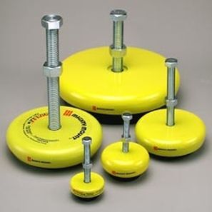 Equipment foot - Mighty Mount™ - S&W Manufacturing - machine / elastomer / steel