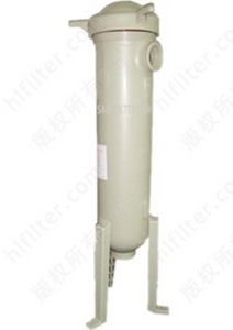 Pocket filter housing - Guangzhou Longhuilong Filter Co., Ltd - for liquids / polypropylene