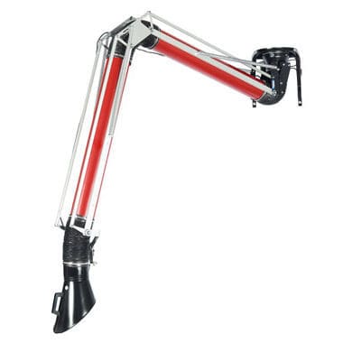 Ceiling-mounted extraction arm - EP series - Airbravo Srl - wall-mounted / flexible / rigid