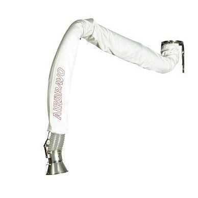 Fixed extraction arm - EF series - Airbravo Srl - flexible / dust / suction