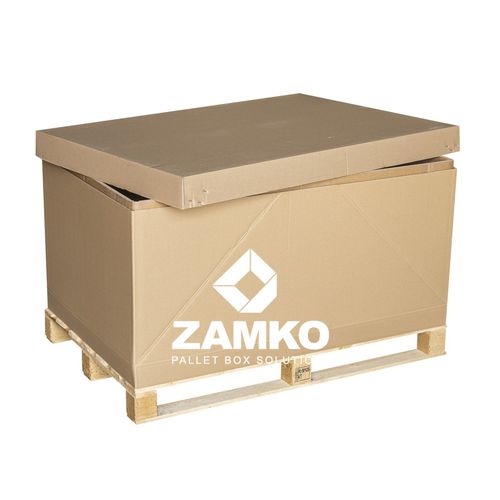 Cardboard pallet box KLN.e80 ZAMKO storage / heavy haul / handling